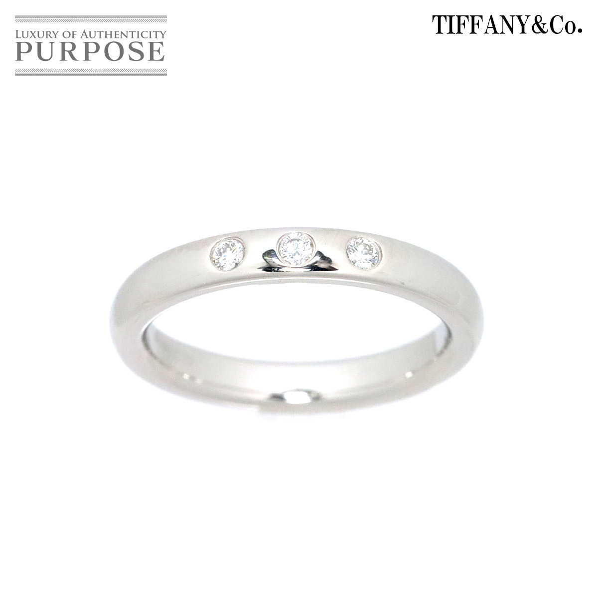 送料無料 ティファニー TIFFANY&Co. 90183700 Ring Band Stacking 指輪