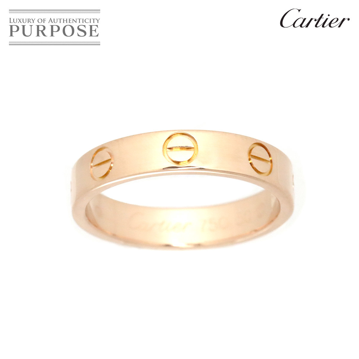 オンラインショップ Cartier カルティエ ミニラブ 90183697 Ring Love