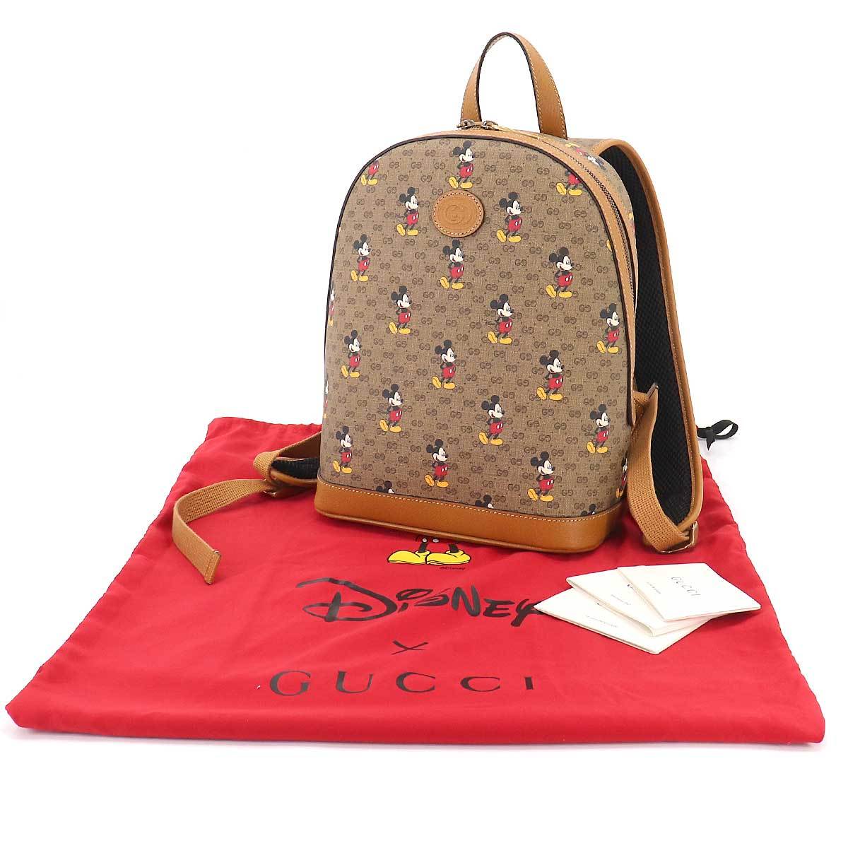 未使用 展示品 グッチ GUCCI ディズニー ミッキー ミニGGスプリーム