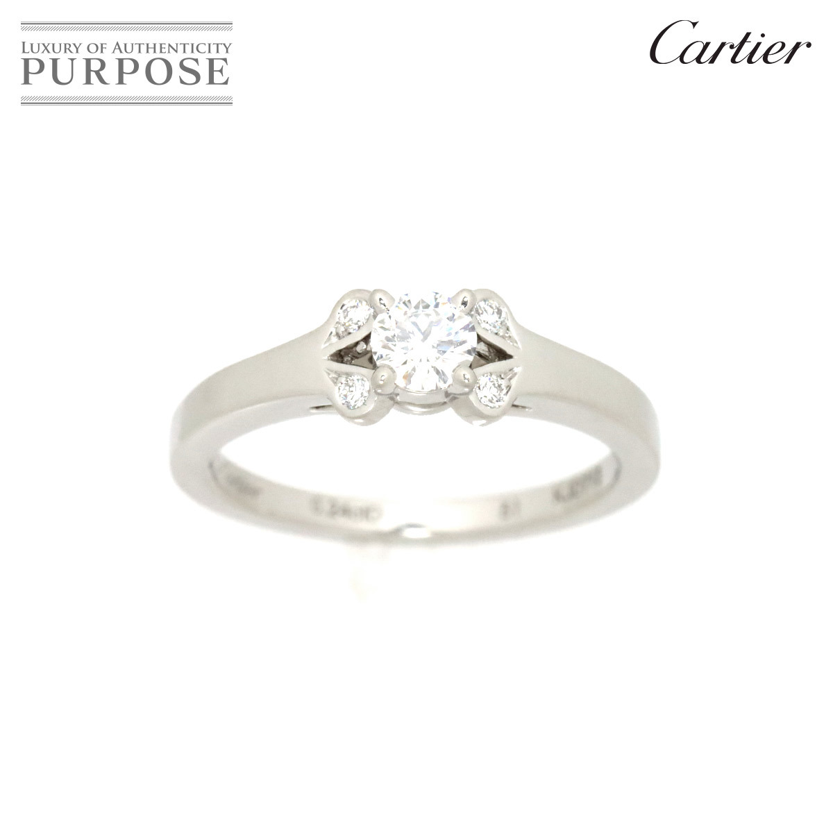 割引発見 Cartier カルティエ バレリーナ 90184148 Ring【鑑定書・証明