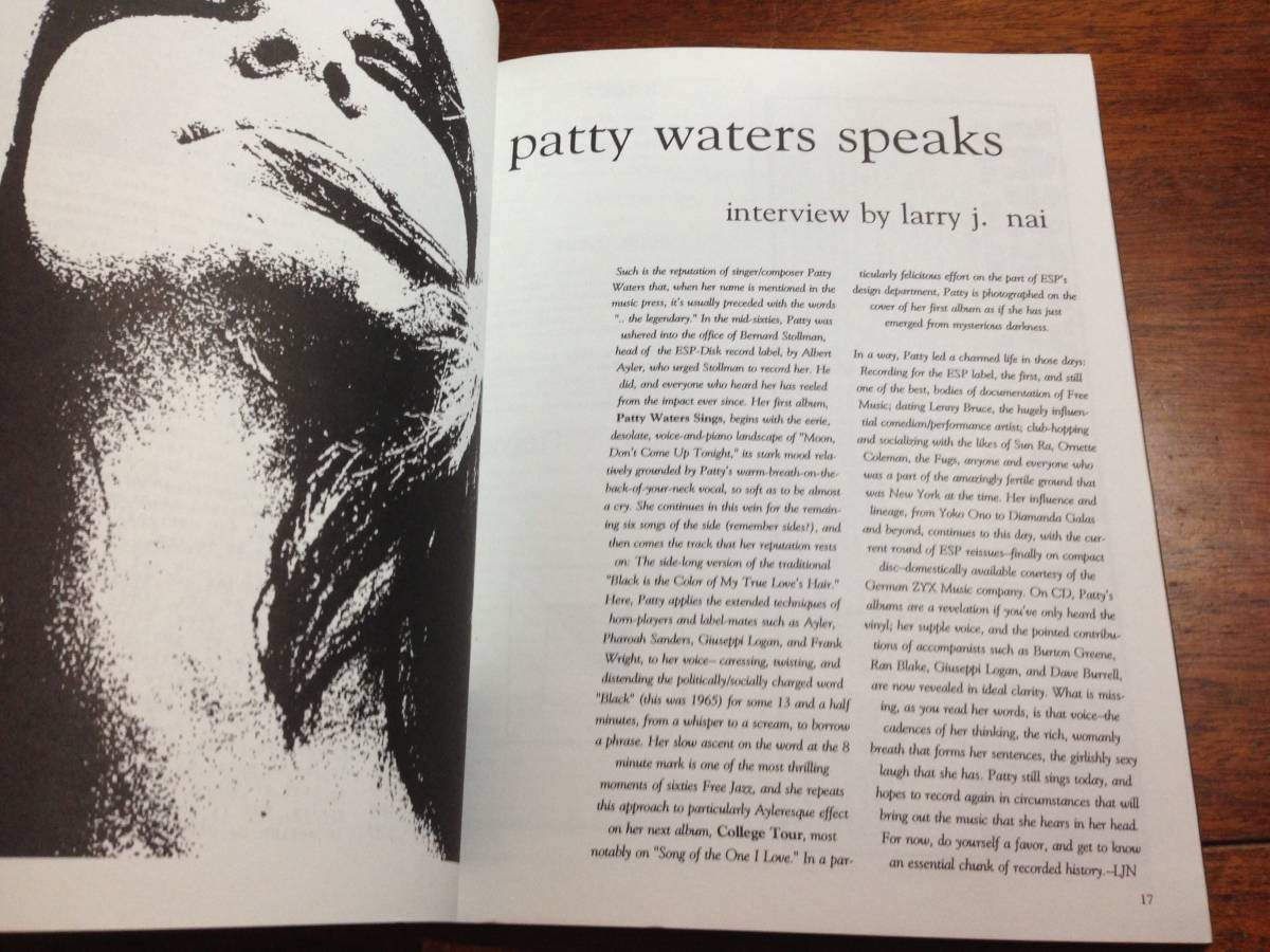 希少 Halana magazine 1996 CD付 / tony conrad patty waters 灰野敬二 william parker alan lamb pauline oliveros_画像2