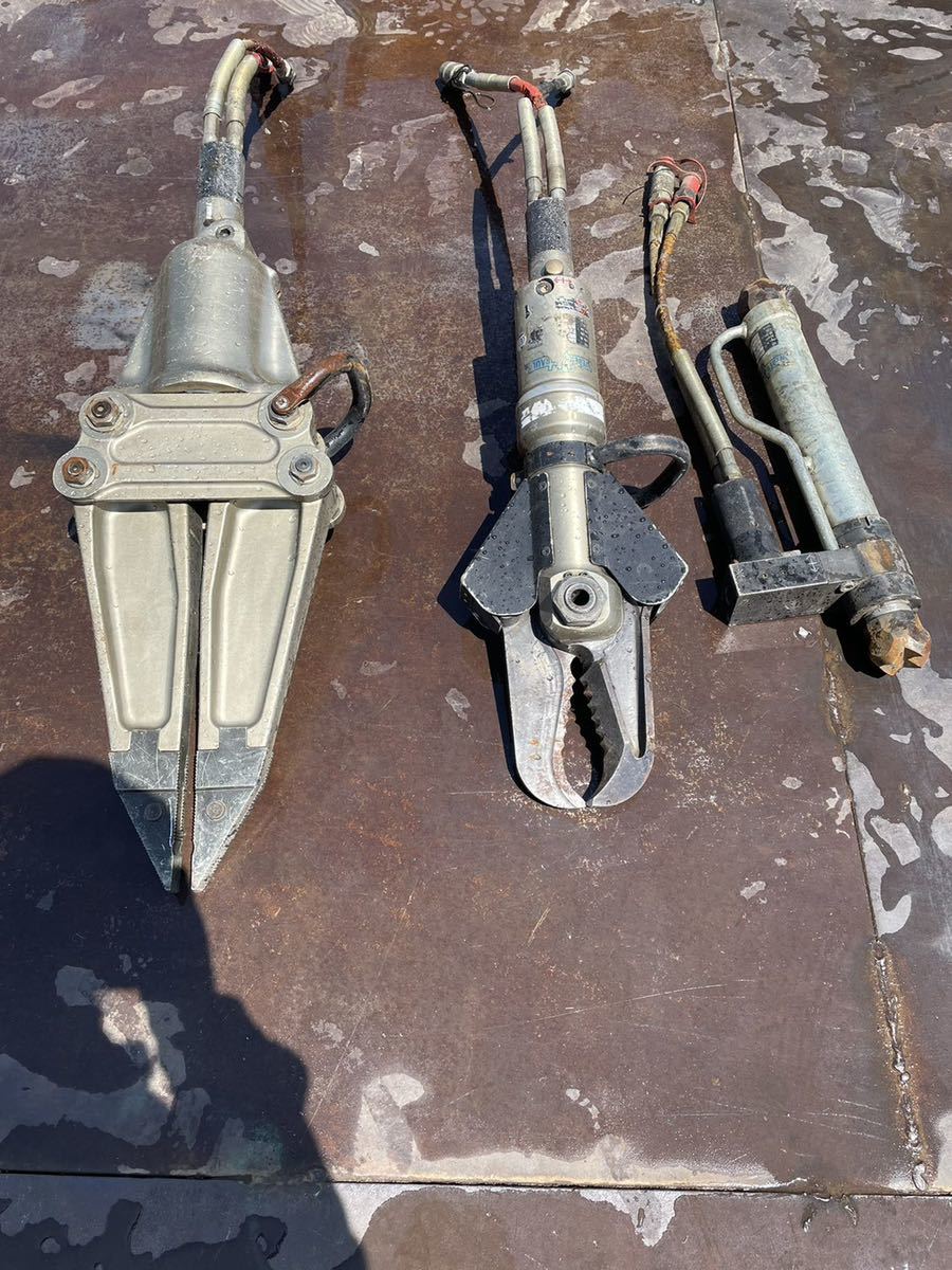 WEBER HYDRAULIK 油圧式 レスキューカッターセットです WEBER HYDRAULIK 油圧式 レスキューカッターセットです