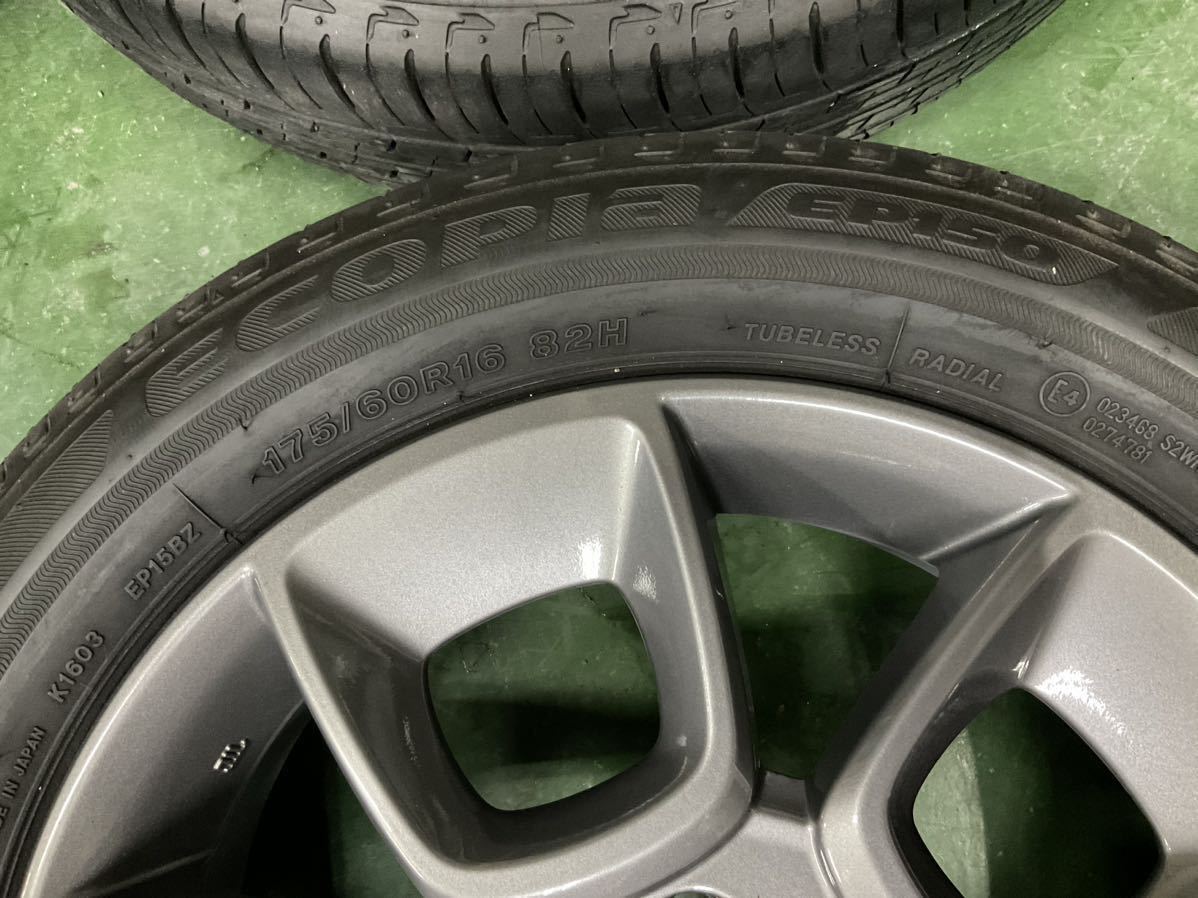 スズキ純正 MN71 クロスビー 16インチ タイヤホイール 175/60R16 2020年式 イグニス 8