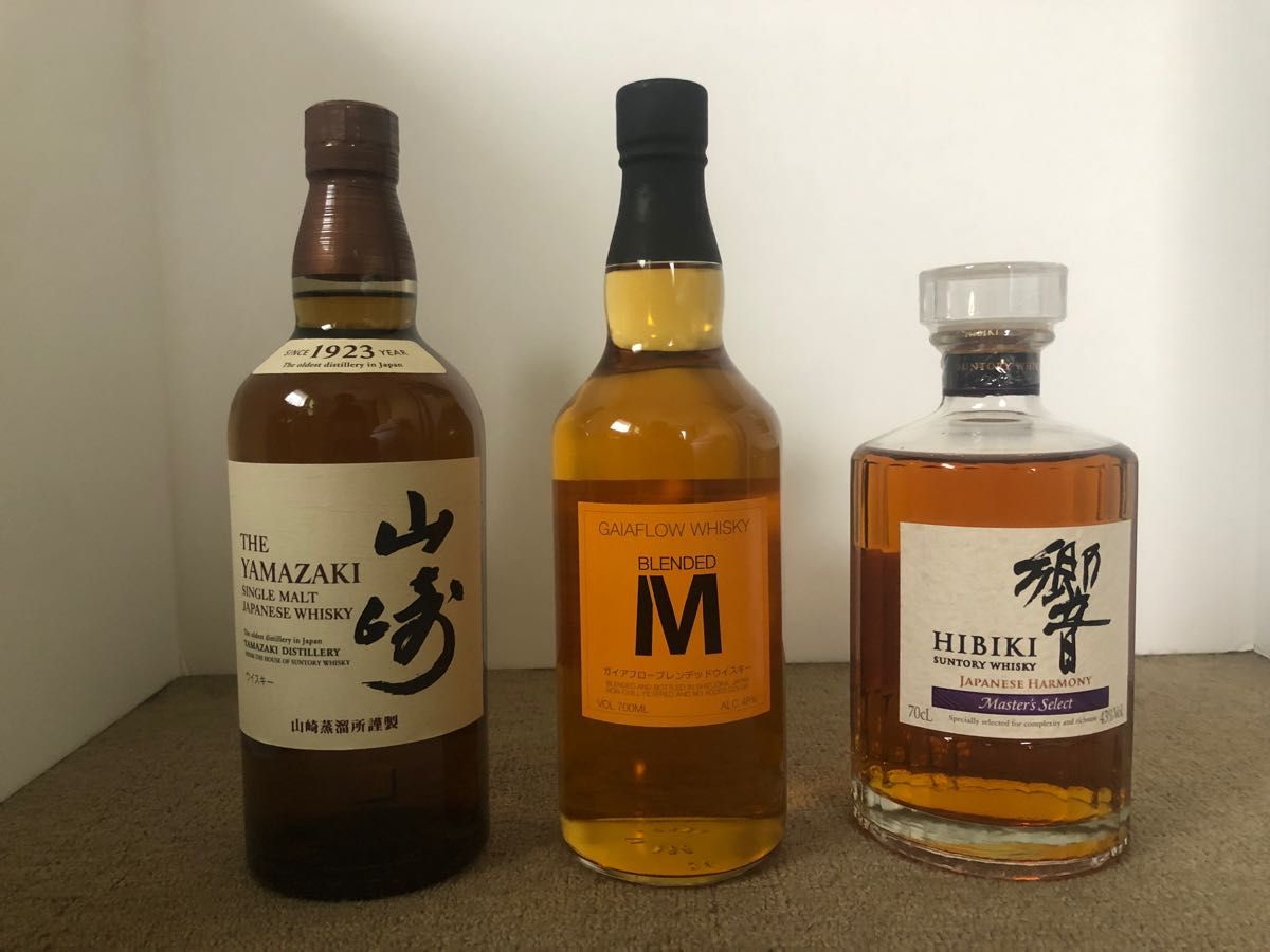 山崎NV ブレンデッドM 響 マスターズセレクト 3本セット