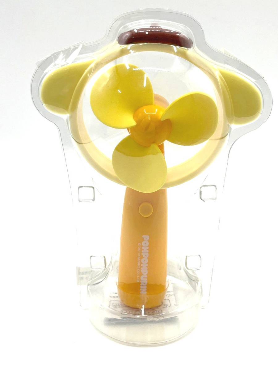 新作人気モデル Sanrio サンリオ ハンディファン Pom Purin ポムポムプリン 手持ち扇風機 電池式 単