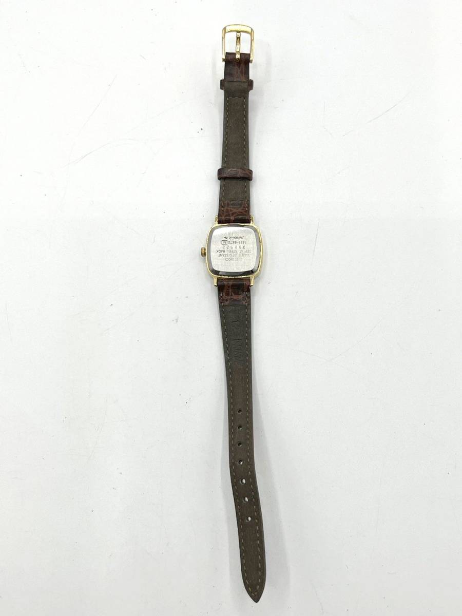 電池切れ】SEIKO セイコー クォーツ腕時計 レディース 1421-5670 電池切れ】SEIKO セイコー クォーツ腕時計 レディース 1421-5670