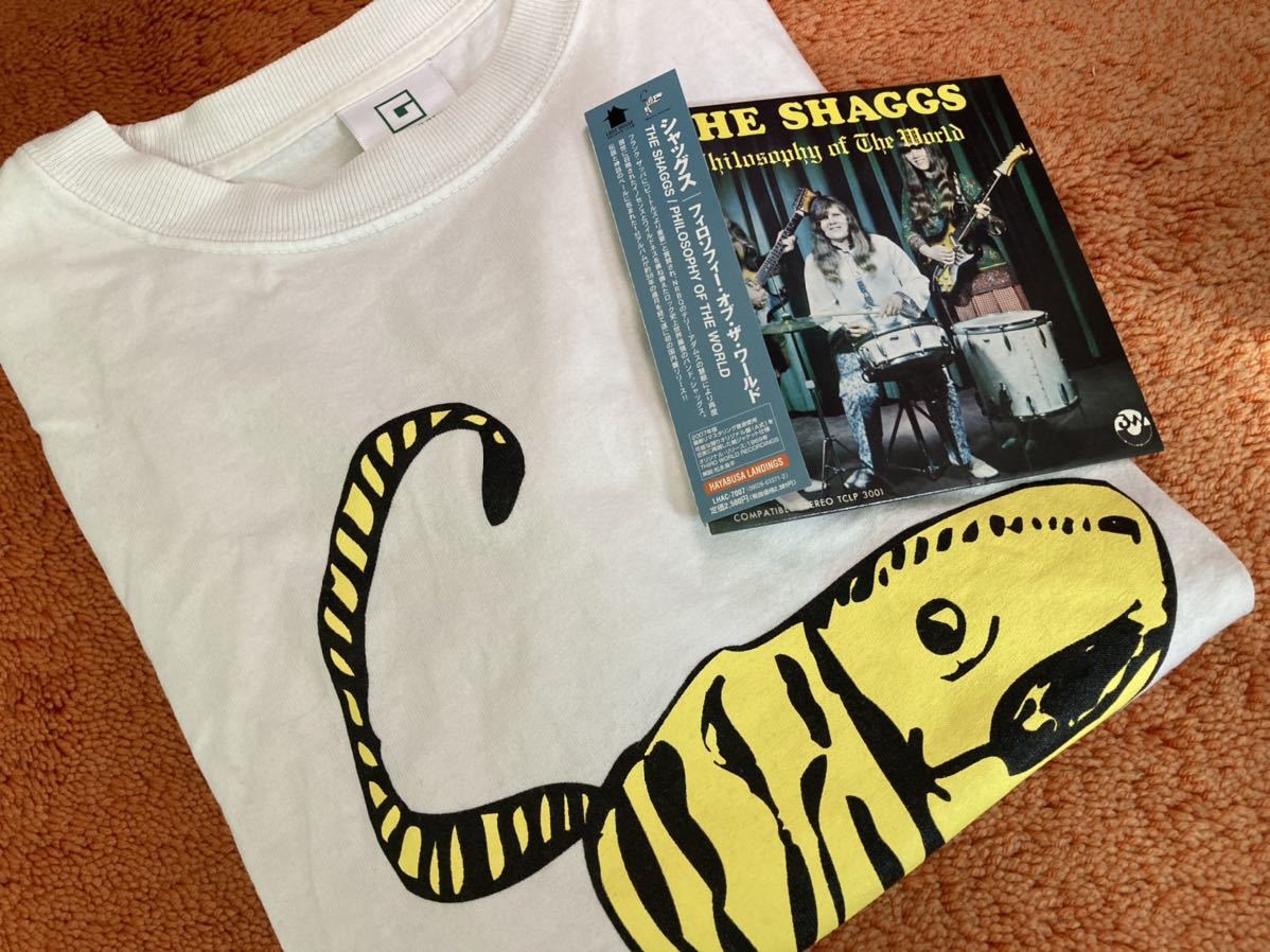 シャッグス THE SHAGGS　 フィロソフィー・オブ・ザ・ワールド (紙ジャケ) Tシャツ　Sサイズ ディスクユニオン限定Tシャツのセット_画像1