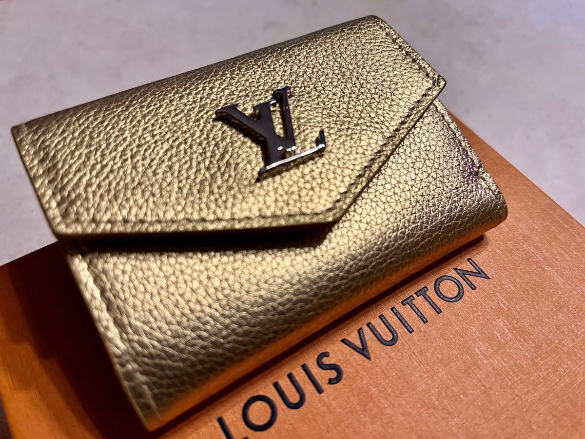 ルイヴィトン LUIS VUITTON ポルトフォイユロックミニ 日本限定 三つ折