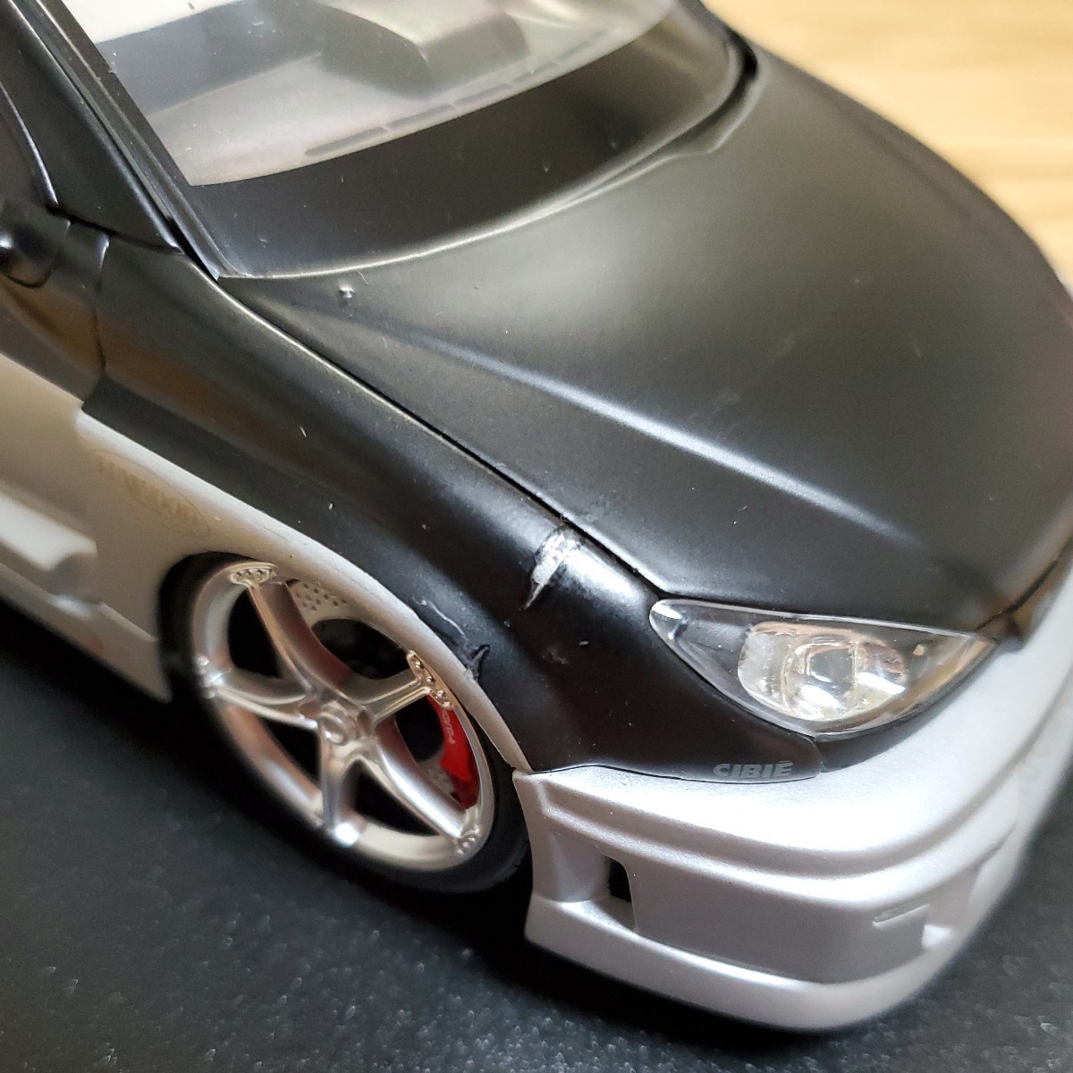 1/18 Norev /Peugeot 206 CC Parotech GTi TUNERS GTI MAG/ Peugeot 206CC GTi tuner z