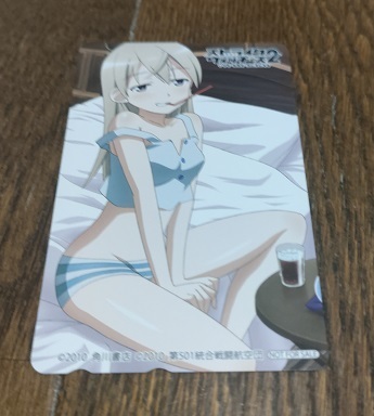 [ new goods unused goods ] Strike Witches 2eila* il mataru* You tilainen telephone card telephone card [ free shipping ]