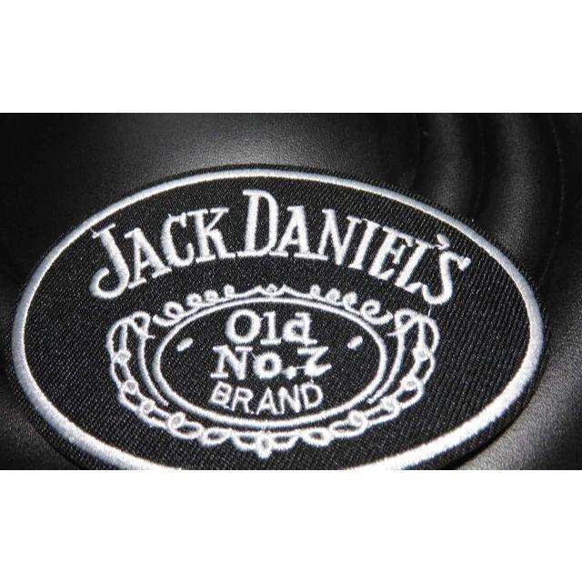 黒（楕円形）◆新品ジャックダニエル Jack Daniel's刺繍ワッペン