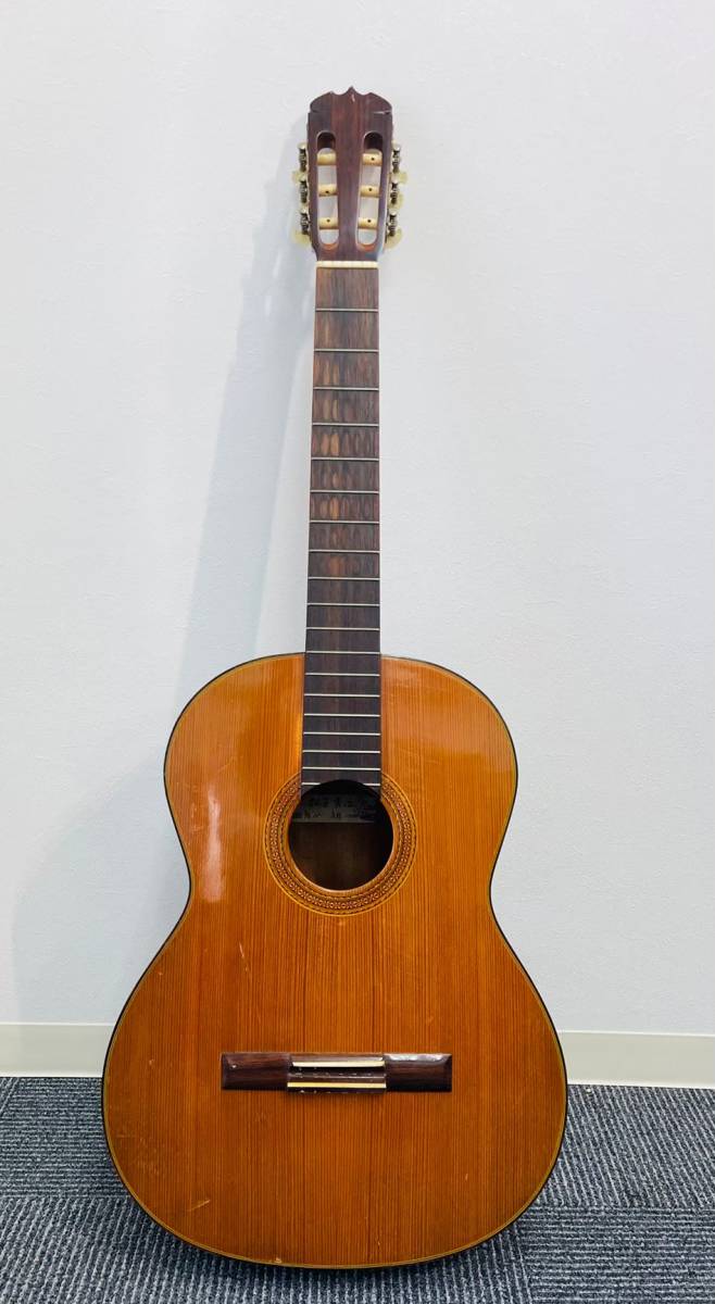 希少！松岡良治 クラシックギター No.15 日本製 RYOJI MATSUOKA 1974年 ヴィンテージギター 現状品
