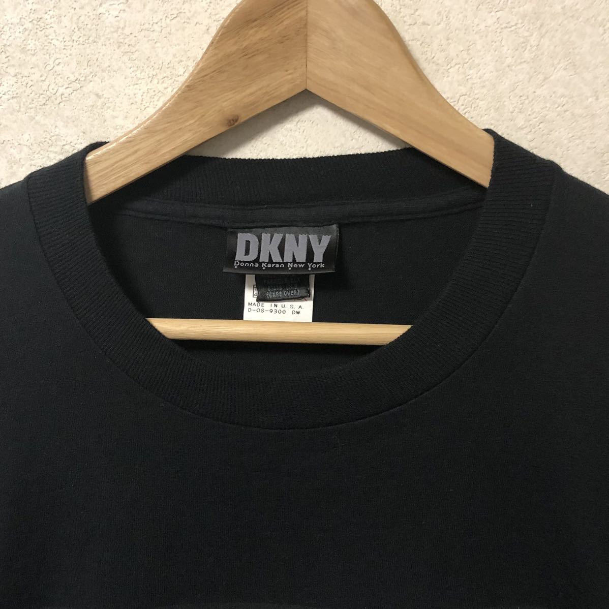 USA製◎90's DKNY 自由の女神 ビンテージ tシャツ 黒 M ダナキャラン ニューヨーク 90s OLD 米国製 ブラック_画像4