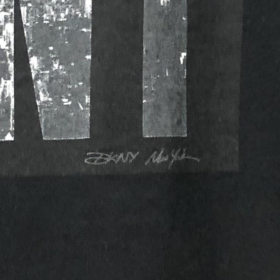 USA製◎90's DKNY 自由の女神 ビンテージ tシャツ 黒 M ダナキャラン ニューヨーク 90s OLD 米国製 ブラック_画像5