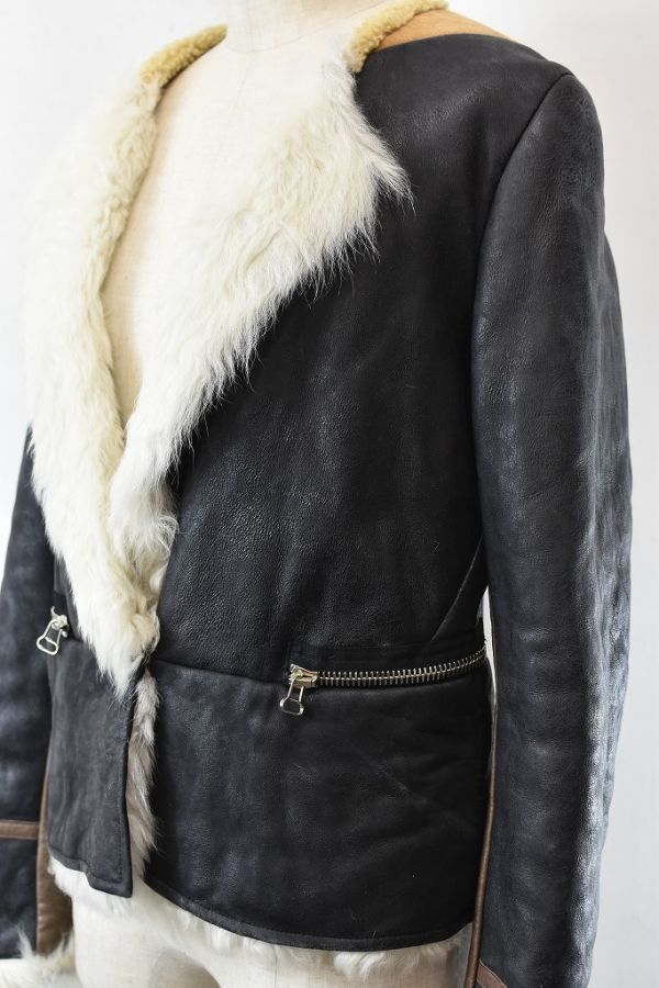 AL BL0006 3.1 Phillip Lim/3.1 フィリップリム 毛皮 レザー ファー
