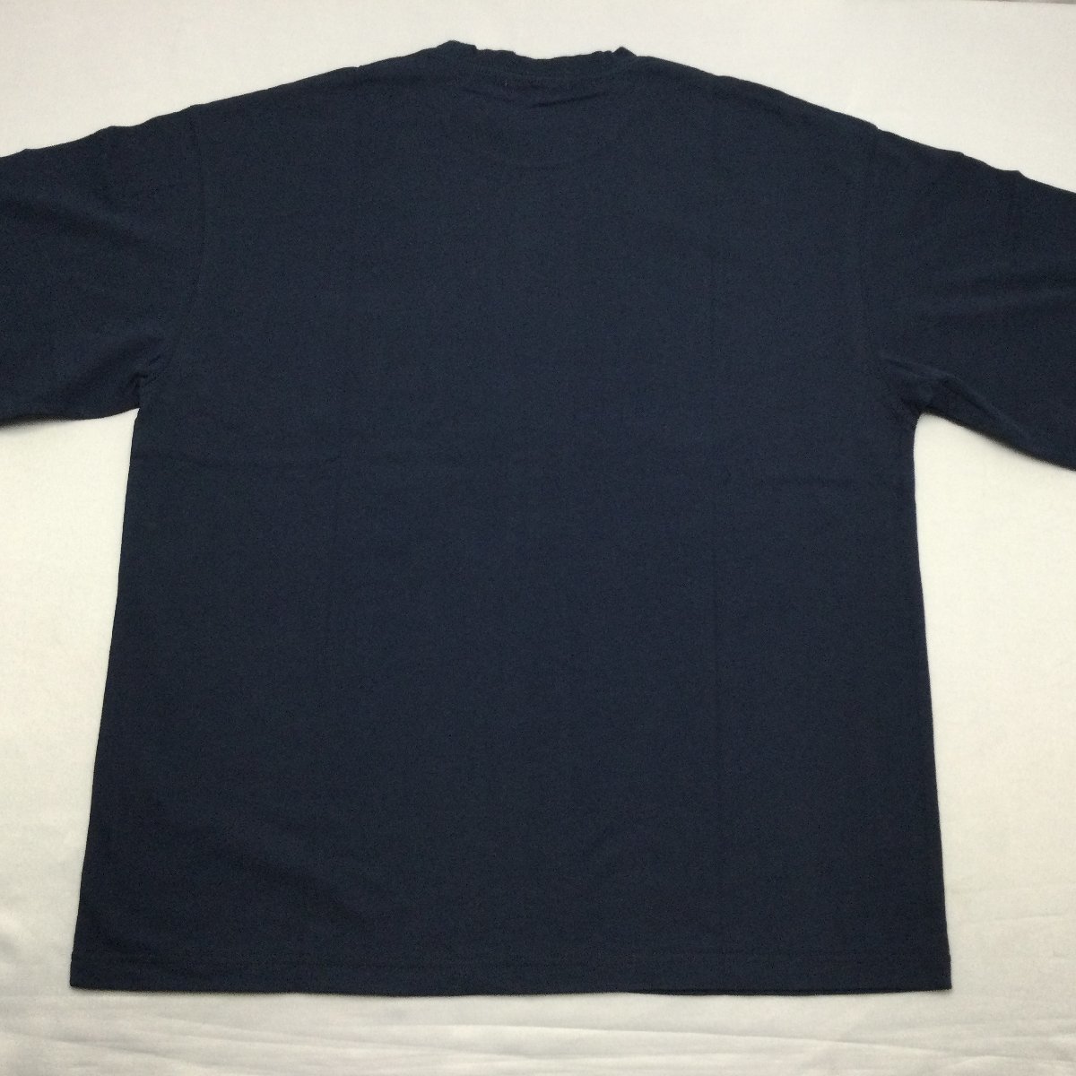 【送料無料】【新品】US.POLO.ASSN　メンズ半袖Tシャツ（コットン100％ ゆったりタイプ） 　Ｌ 　 ネイビー★12219_後