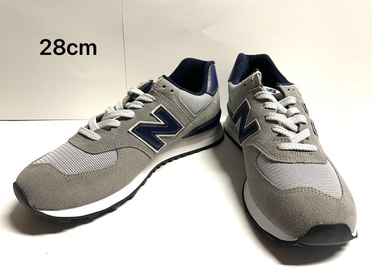 未使用 ニューバランス ML574BE2 D グレー 28cm new balance www