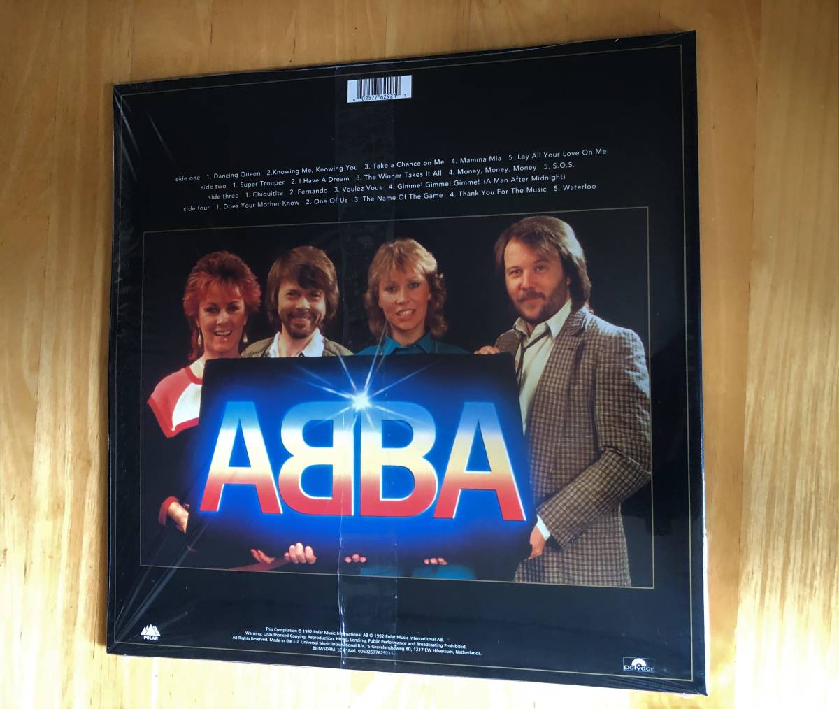 ゴールド・カラー盤仕様 限定復刻！ 輸入極美品 高音質180g重量盤2LP ABBA/Gold＜Gold Vinyl＞アバ・ゴールド ベスト・アルバム_画像2