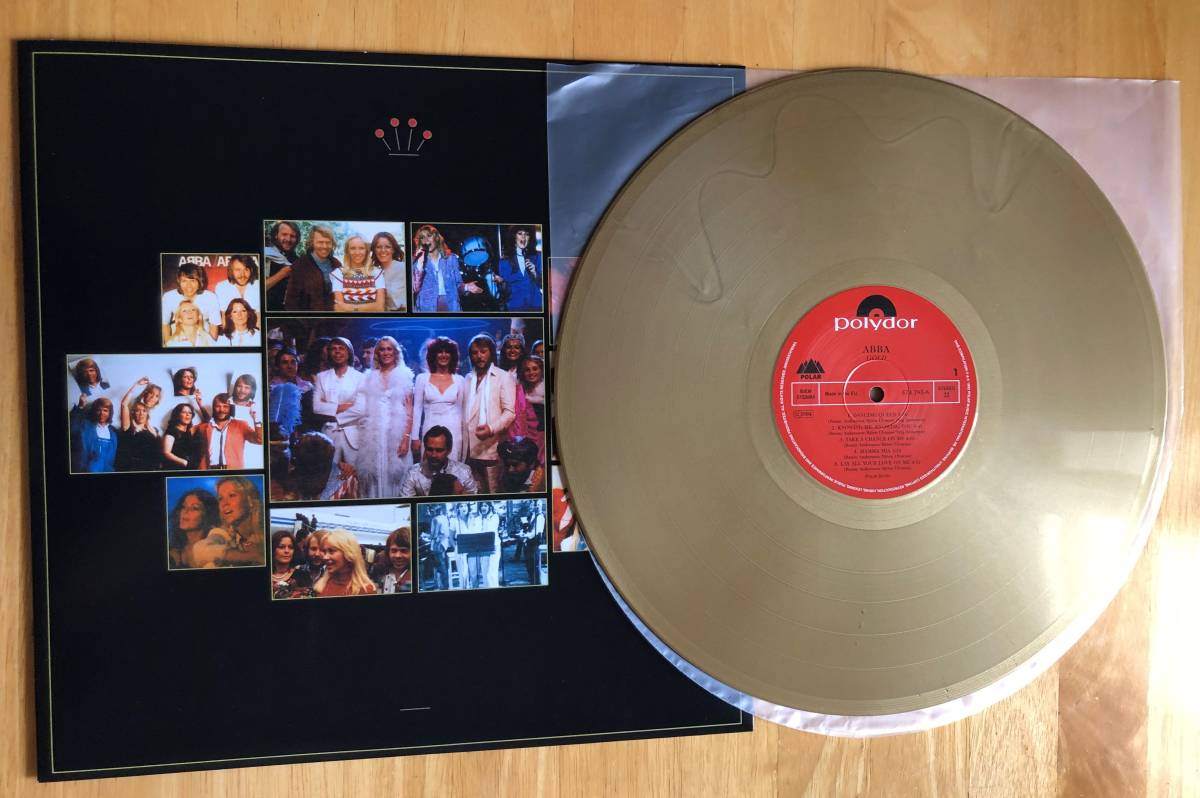 ゴールド・カラー盤仕様 限定復刻！ 輸入極美品 高音質180g重量盤2LP ABBA/Gold＜Gold Vinyl＞アバ・ゴールド ベスト・アルバム_画像4