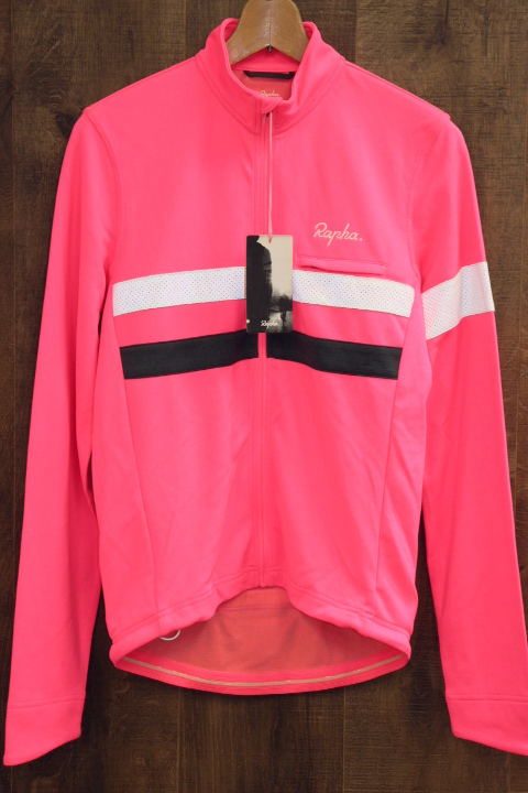 未使用 Rapha (ラファ) Long sleeve brevet jersey / Mサイズ / ピンク