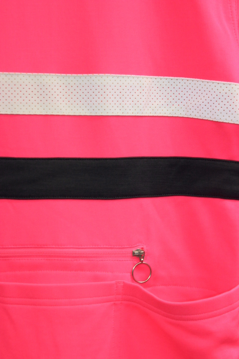 未使用 Rapha (ラファ) Long sleeve brevet jersey / Mサイズ / ピンク / サイクルジャケット ジャージ / 自転車_画像4