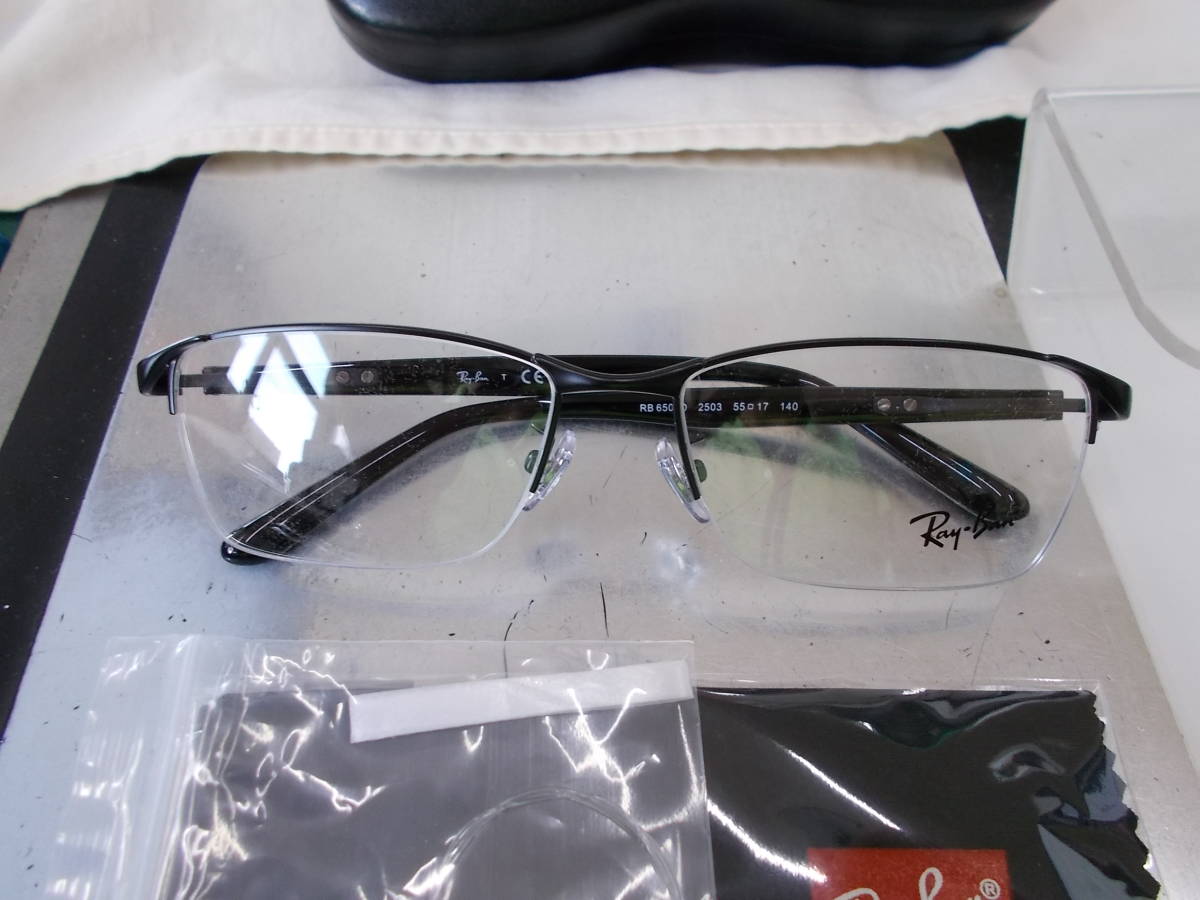 RayBan レイバン 超かっこいい眼鏡フレームRB6501D-2503 お洒落 ！_画像2