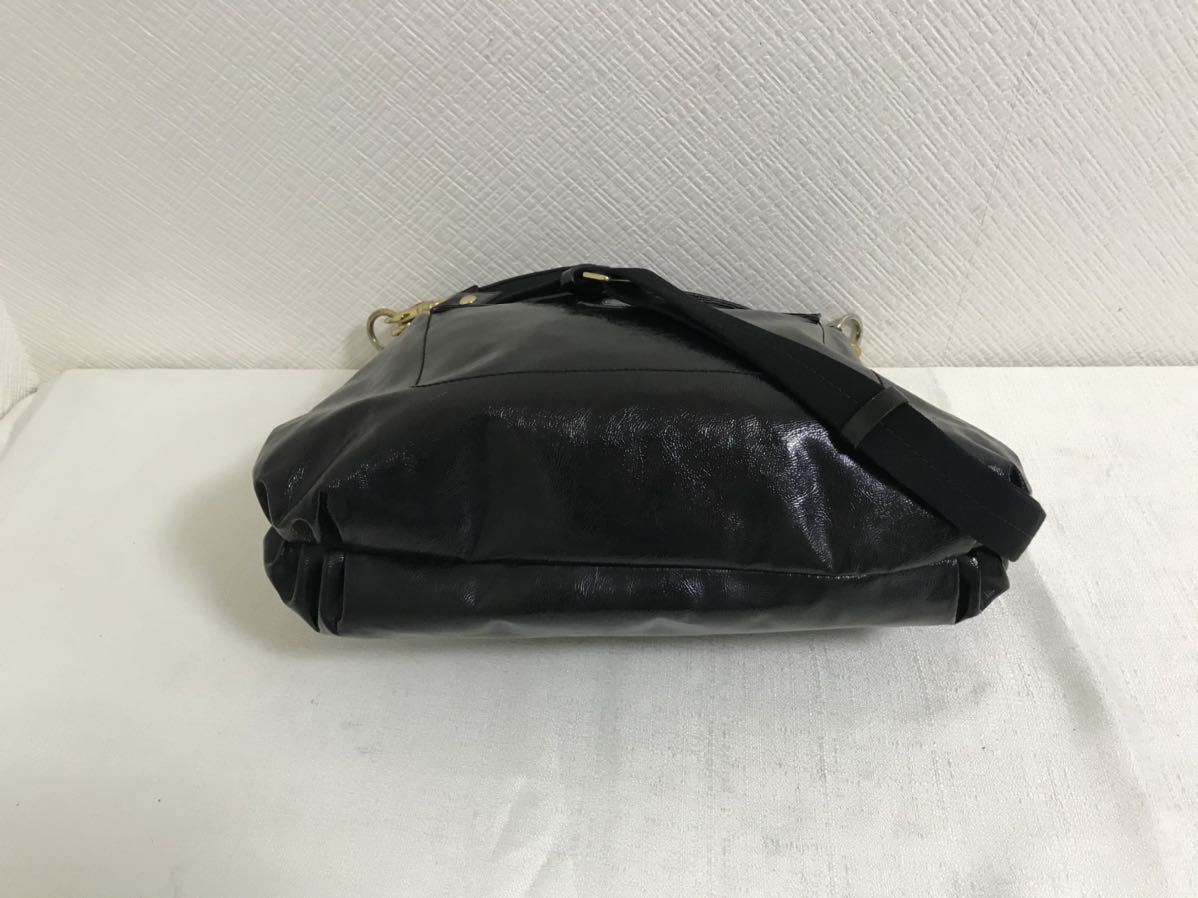 本物コーチポピーCOACH本革エナメルレザー2wayワンショルダー 本物コーチポピーCOACH本革エナメルレザー2wayワンショルダー