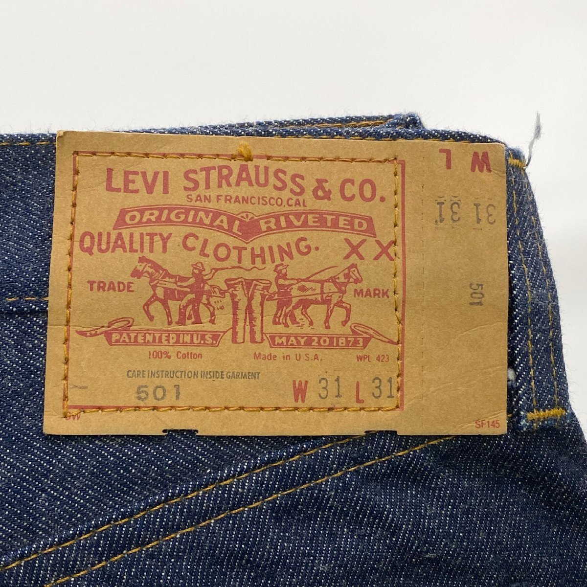 Levi's 80s 501 RED LINE 赤耳 DEAD STOCK | labiela.com
