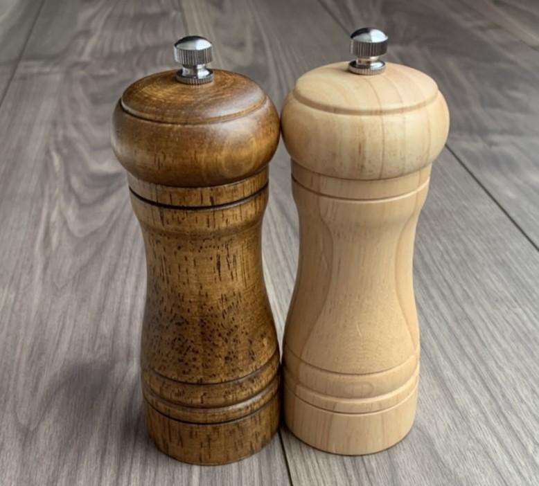 新品 大人気 ウッディ ミル2本セット 塩胡椒入れ ミニサイズ 香り立つ