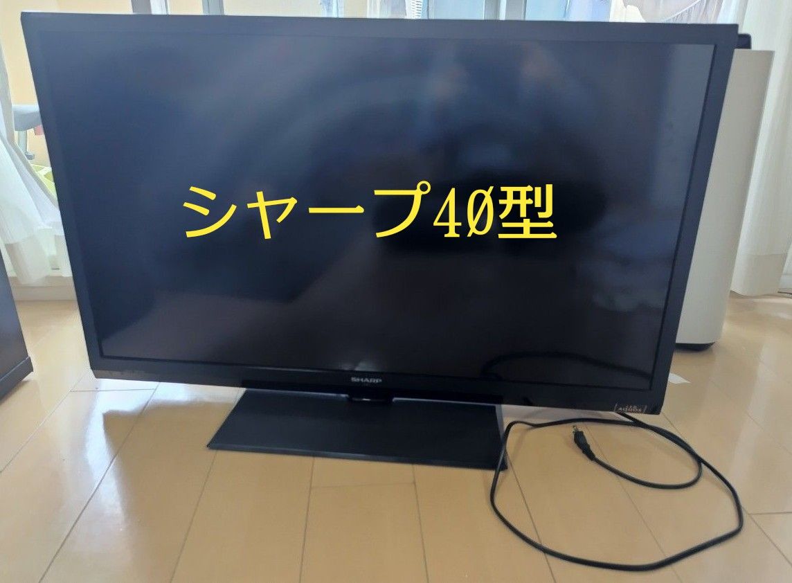 【さらに値下げ】40型液晶テレビ　リモコン買換済 SHARP シャープ AQUOS アクオス LC-40H7　b-casカード無