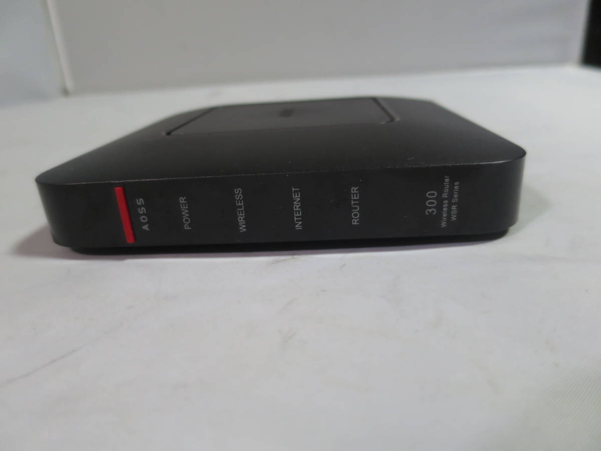 BUFFALO WiFi 無線LAN ルーター WSR-300HP/N 11n 300Mbps 【iPhone13/12/11/ SE第二世代/Amazon Echo メーカー動作確認済】管ク