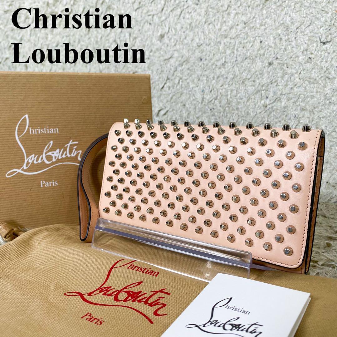 までご 【極美品】Christian Louboutin クリスチャンルブタン 長財布