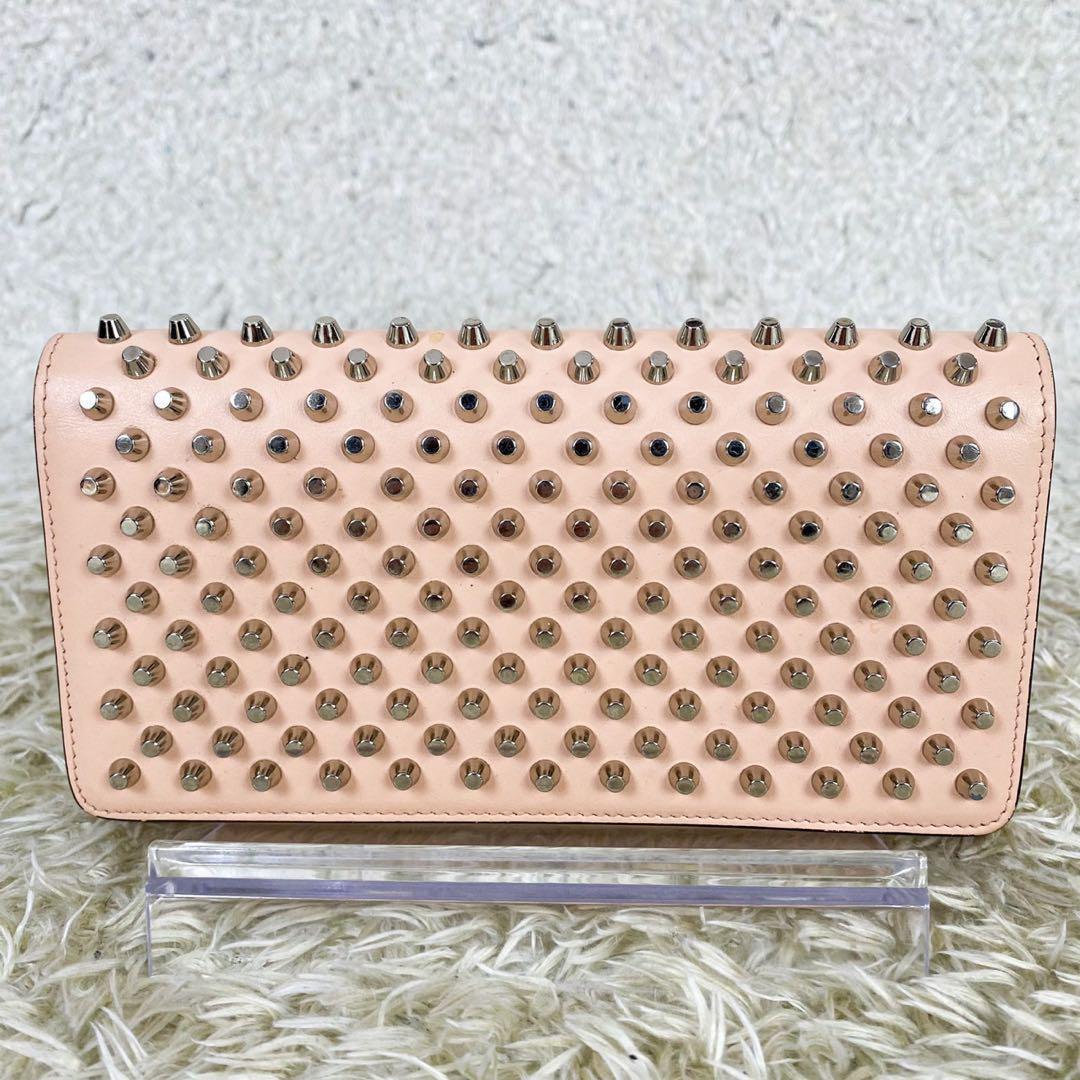 メーカー直売】 極美品 クリスチャン ルブタン 長財布 パネトーネ
