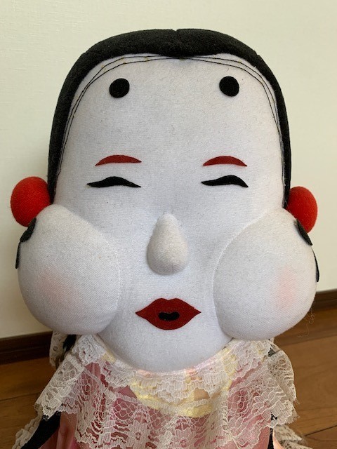 おかめ納豆 おかめちゃん 店頭用人形 タカノフーズ 非売品 珍品 おかめ納豆 おかめちゃん 店頭用人形 タカノフーズ 非売品 珍品