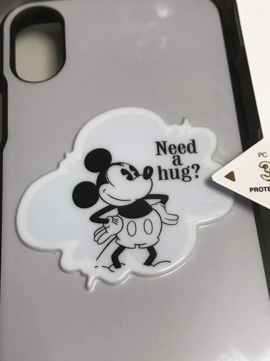 匿名送料込み iPhoneX用カバー ケース イーフィット 3D ディズニー Disney ミッキーマウス Mickey Mouse アイホンX アイフォーンX/RP6_画像3