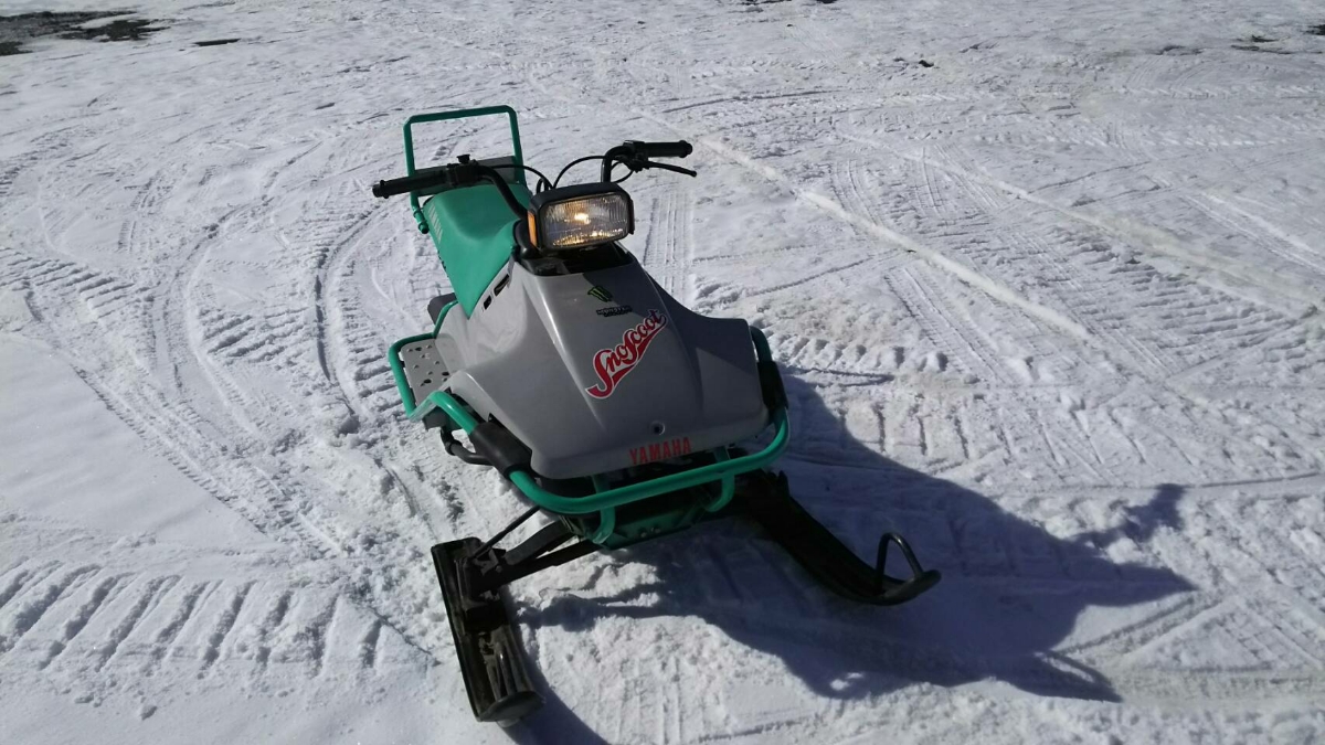  O-Bon limitation price cut! YAMAHA snowmobile SV 80 with a self-starter! actual work! pond smelt ski-doo selling out! light van light truck also piled ..!