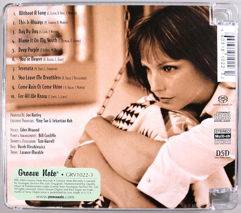 Hybrid SACD) Eden Atwood 『This Is Always : The Ballad Session