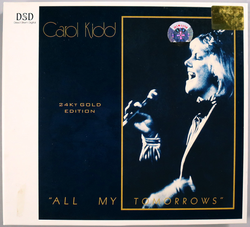 (GOLD CD) Carol Kidd 『All My Tomorrows』 輸入盤 DTS 015 Linn Records キャロル・キッド_画像1