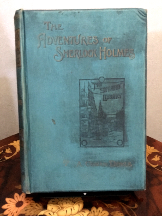 The Adventures of SHARLOCK HOLMES -stroke Land magazine issue (1893 year version ) &#34;second edition&#34; original 