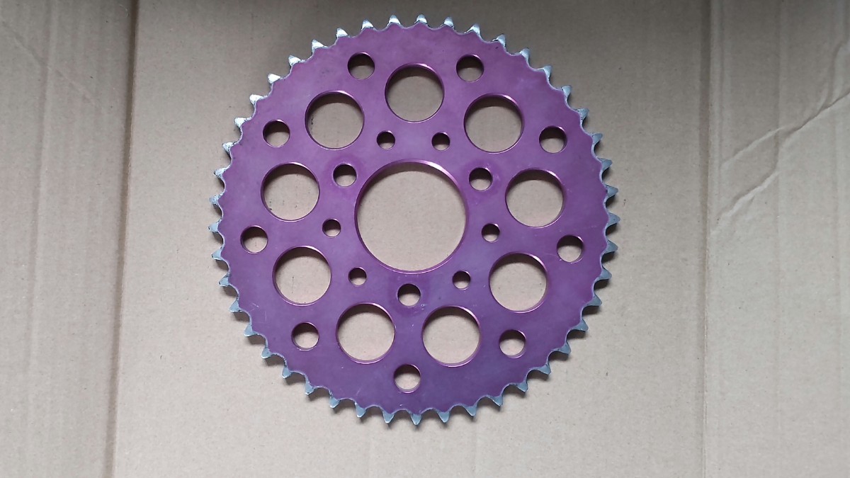  wear little NSR50 for CF.POSH made light weight sprocket H01 420 size 45T NSF100 NS-1 NSR80 XR50 XR100 Ape 50 Ape 100 NS50Fsa