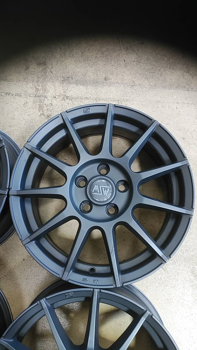 中古アルミホイール　O．Z MSW85【16×6.5　+40 108-5穴】4枚_画像5