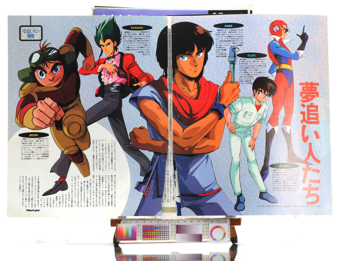 [Delivery Free]1990s NewType Special Feature Best of Sunrise Boy Girl Robot ベストオブサンライズキャラクター[tagNT]_画像9