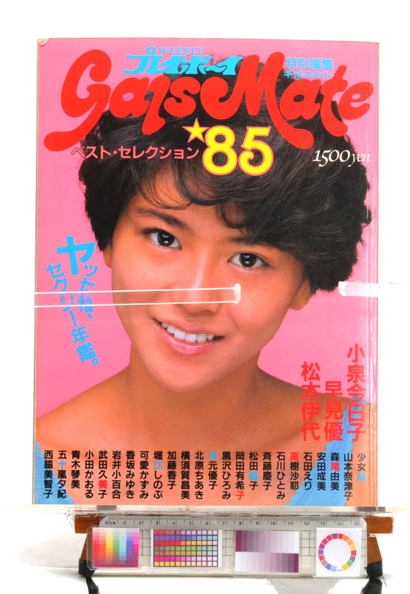 [Delivery Free]1985 PLAYBOY MOOK Gals Mate Best Selection 85(A4)ギャルズメイト ベストセレクション85 [tagMOOK]