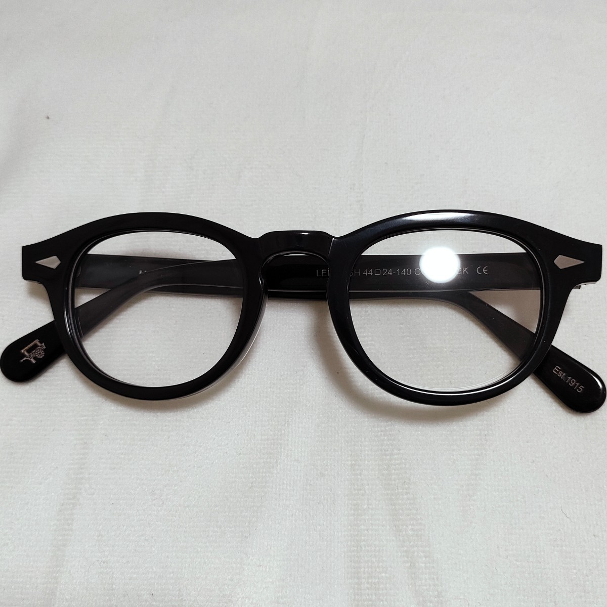 モスコット/moscot /レムトッシュ/44/BLACK/ブラック/黒