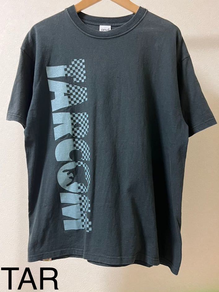 TAR COM COMMUNICATIONS Tシャツ SIZE L ティーエーアール submerge サブマージ anvil ブラック 黒_画像1