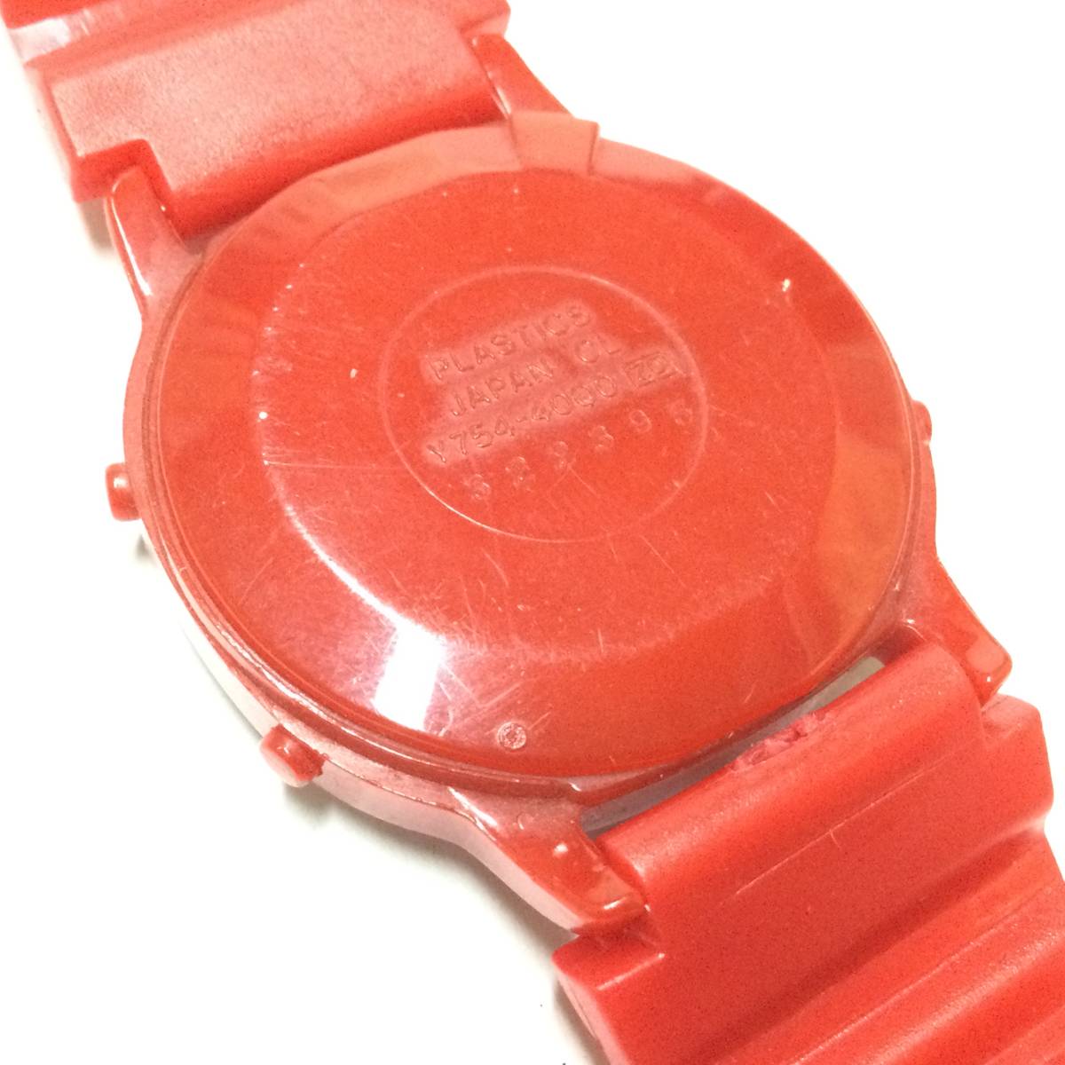【激レア！レトロ、電池＆ベルト交換済み】セイコー アルバ SEIKO ALBA ディズニー ミニーマウス デジタル腕時計の画像7