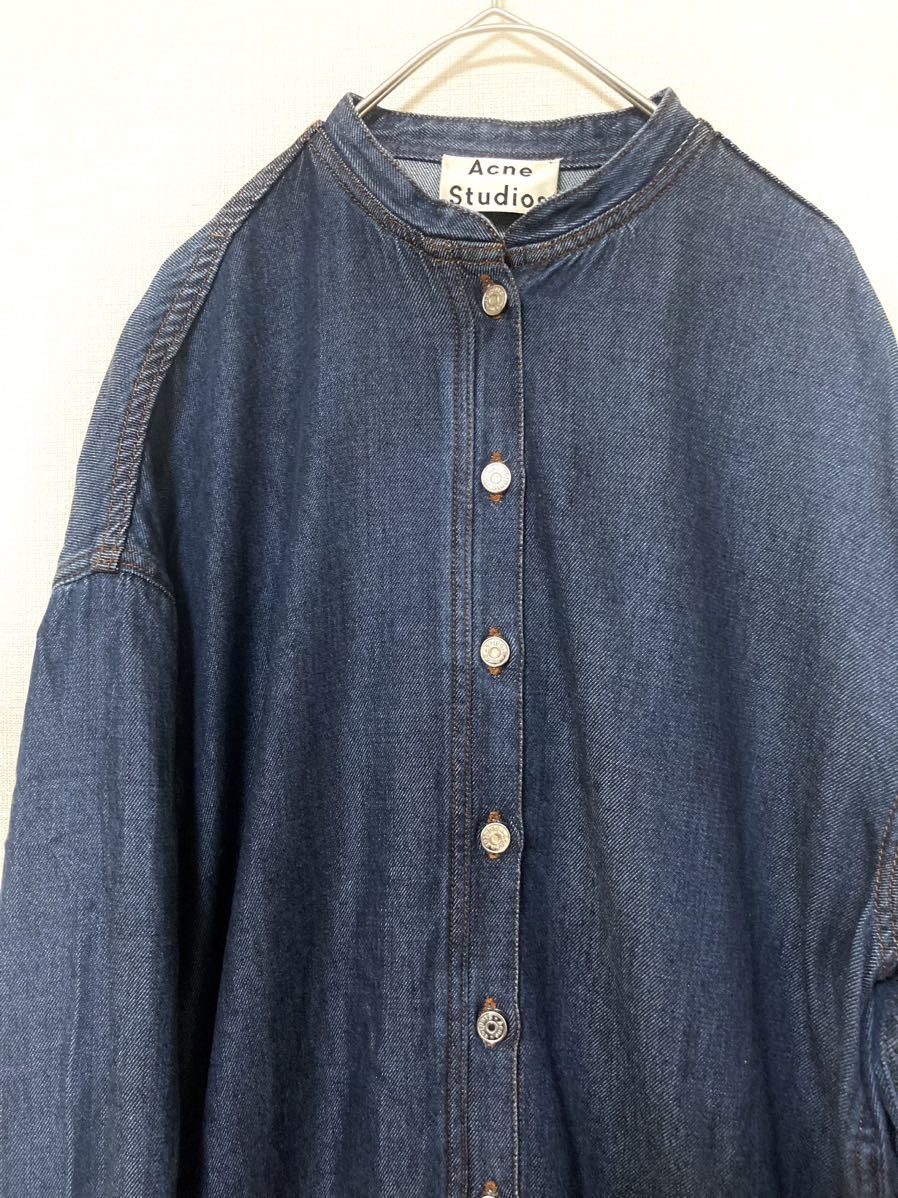 アクネストゥディオズ acne studios デニム シャツ ワンピース ノー