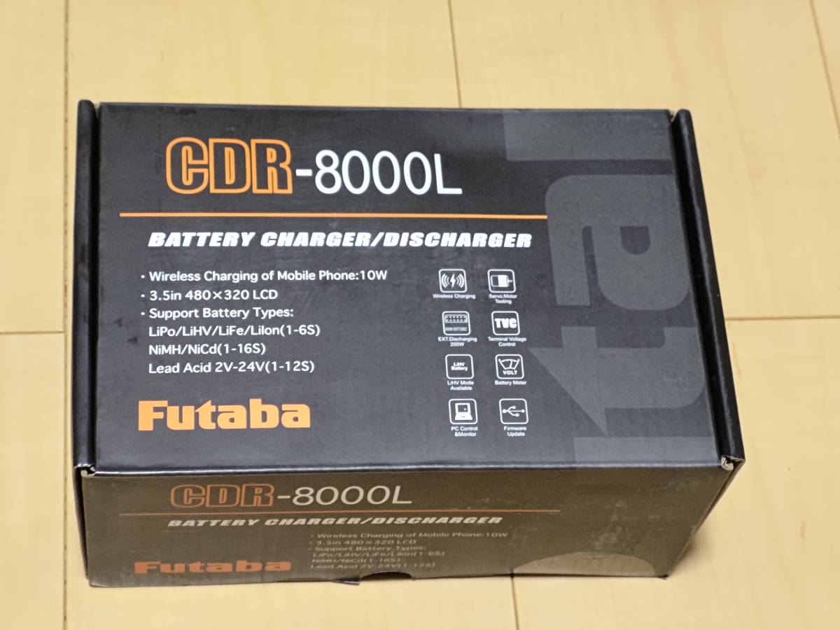 双葉電子工業 FUTABA CDR-8000L AC DC入力対応 600W MAX16A デュアル