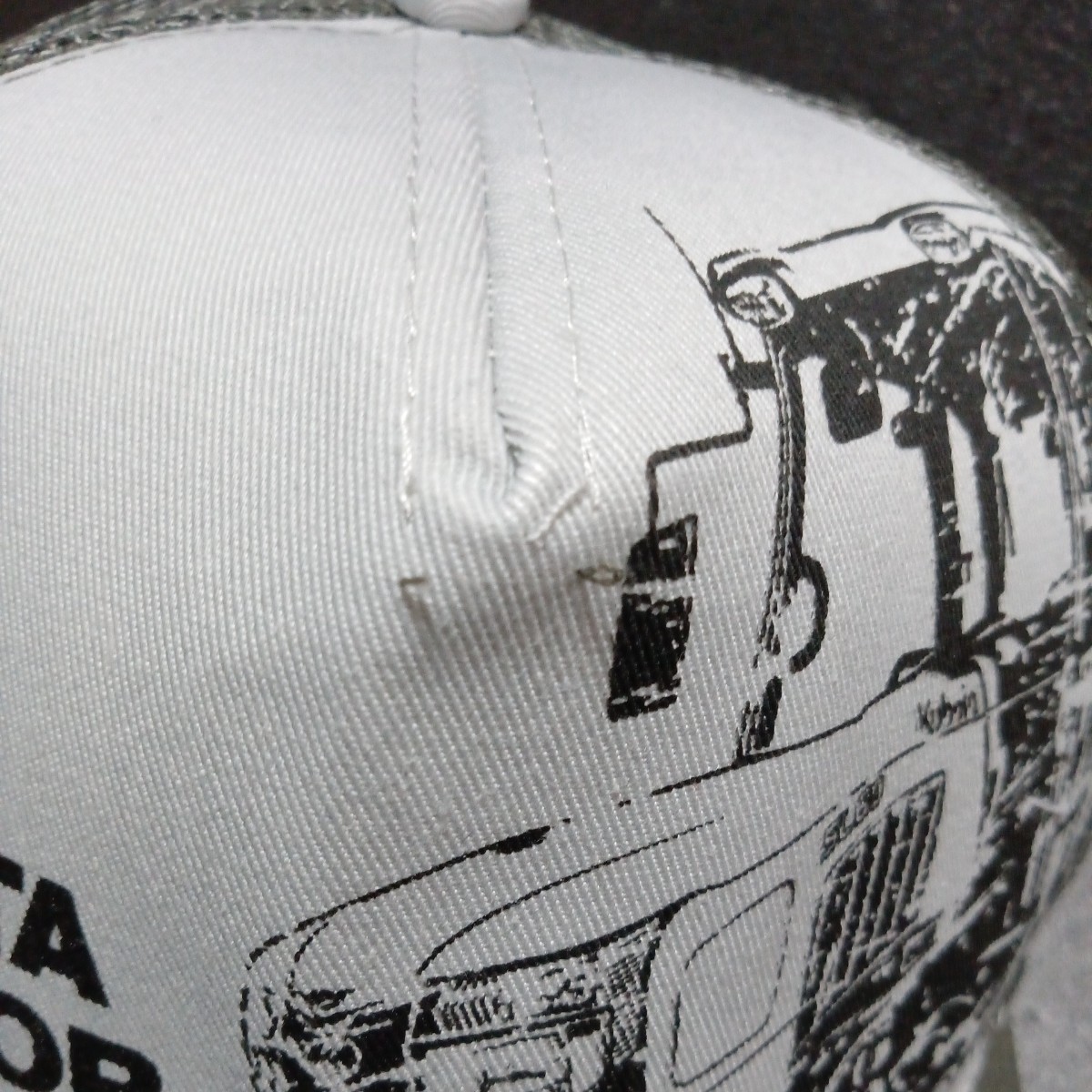 * Kubota [Kubota mesh cap ] print hat tractor khaki series 