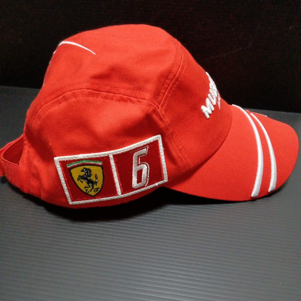 * PUMA[ Ferrari MUBADALA ABU DHABI шляпа ]FERRARI колпак шляпа вышивка Kimi *lai коннектор n Puma F1
